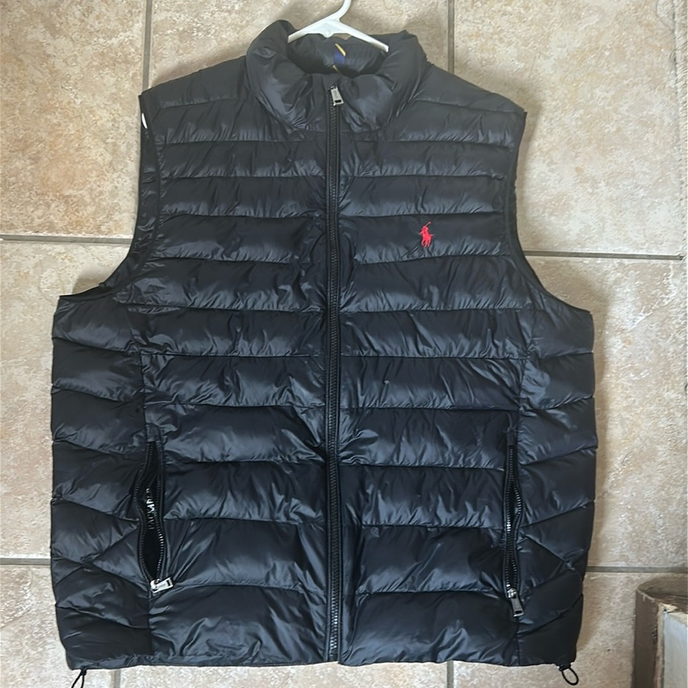 Polo puffer vest